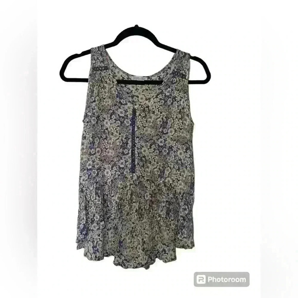LIKE NEW Annie Floral Boho Top Size XS - Picture 1 of 7
